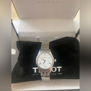 Tissot Tradition Thin White Dial Ladies Watch T0630091101800
